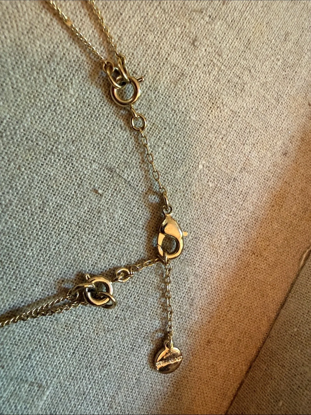 Gold Layered Bar & Y Drop Necklace Set